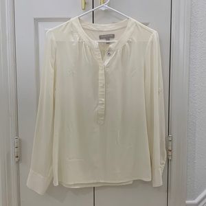 SILK CREAM JCREW BLOUSE